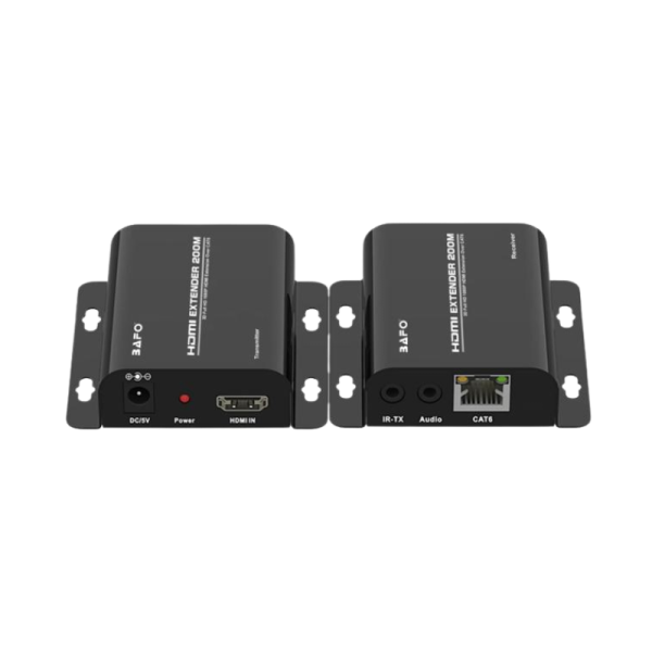 Extender HDMI to Fiber Bafo 200m